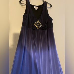Avenue sleeveless maxi dress
